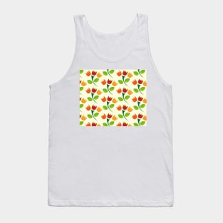 Autumn Tulips Tank Top